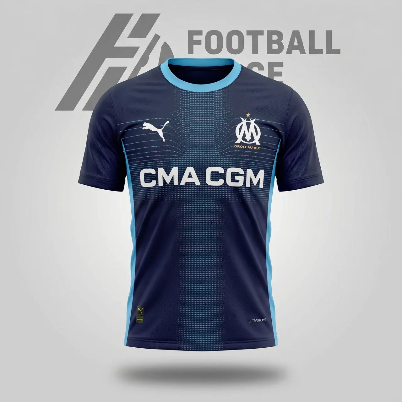 Olympique de Marseille 2025/26 - Maillot Extérieur | Football Place