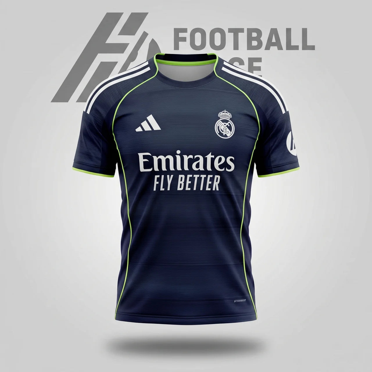 Real Madrid 2025/26 — Maillot Extérieur