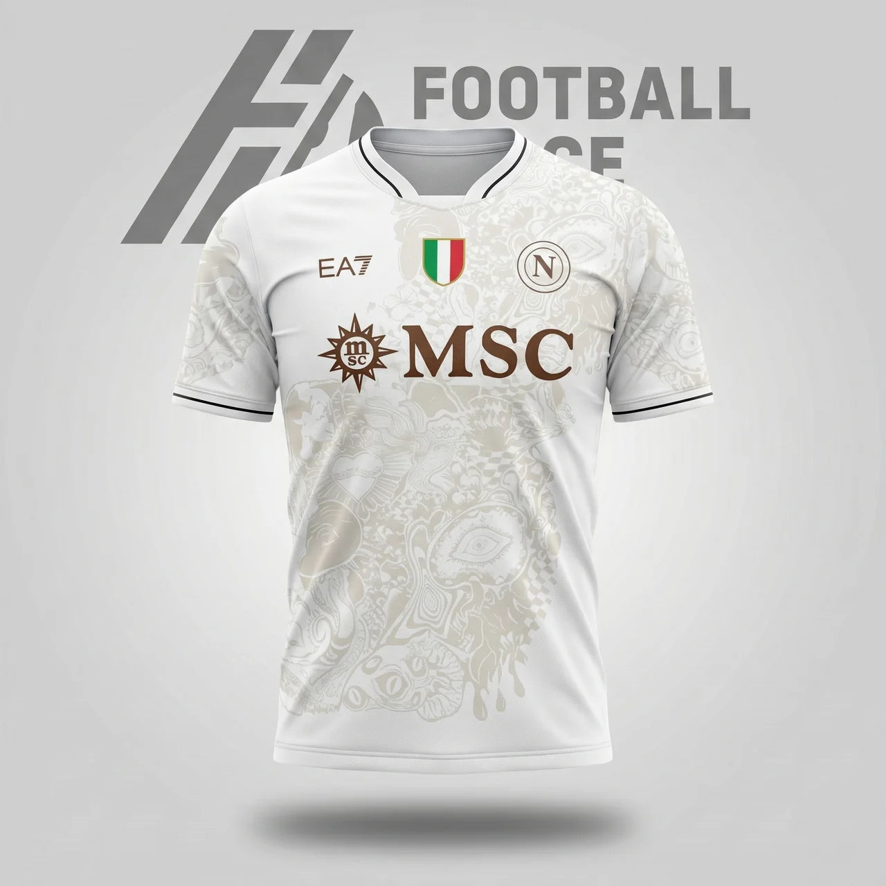 SSC Napoli 2025/26 — Maillot Extérieur